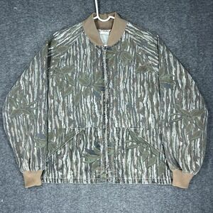 Vintage Walls Jacket Mens XLT Realtree Camo Hunting Coat Full Zip Made in USA
